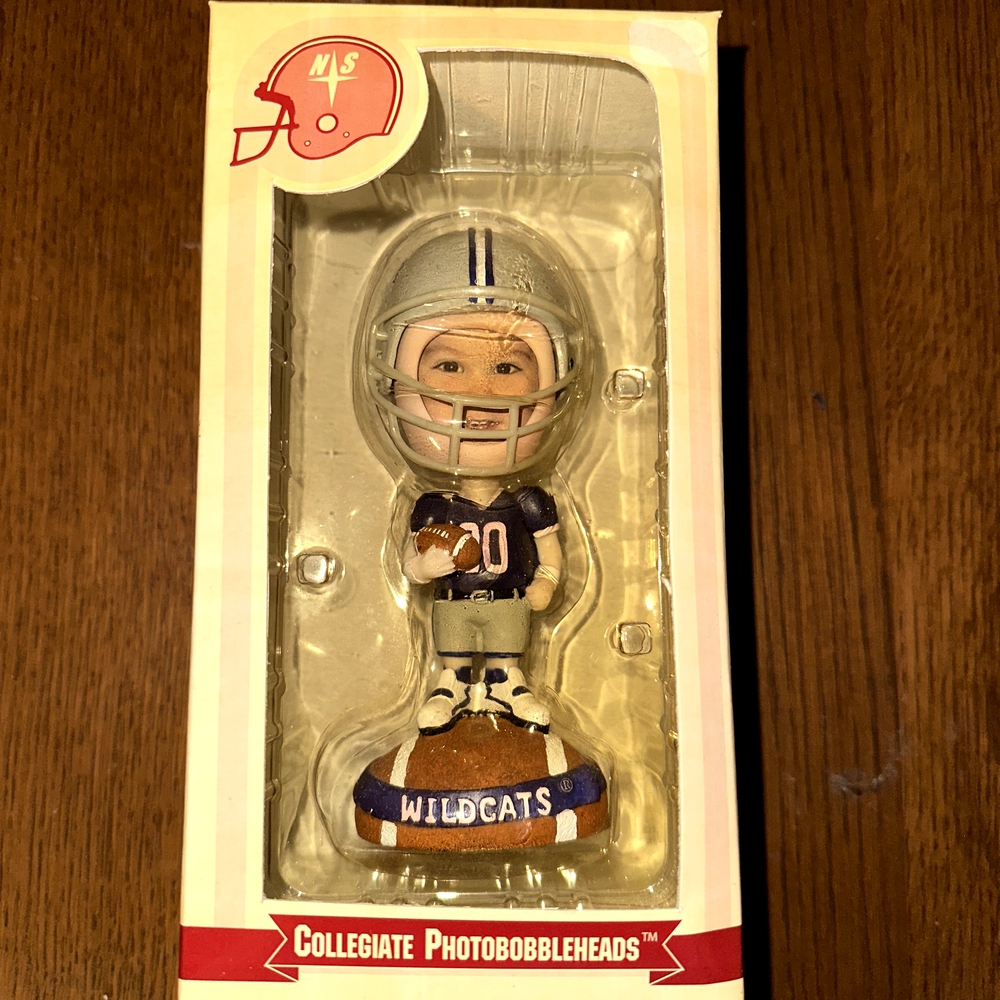 Wildcats Football Bobblehead